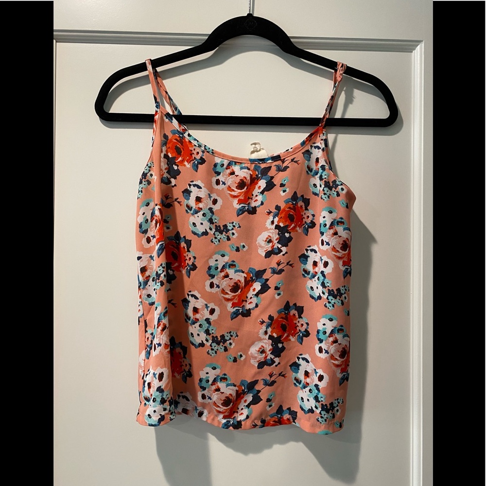 Floral tank top